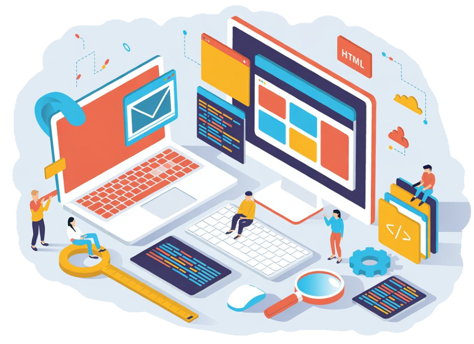 Digital transformation illustration
